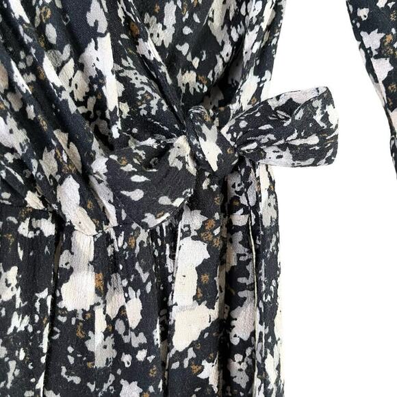 Free People All The Right Ruffles Romper in Ivory Black, Size XS‎ - Picture 9 of 16